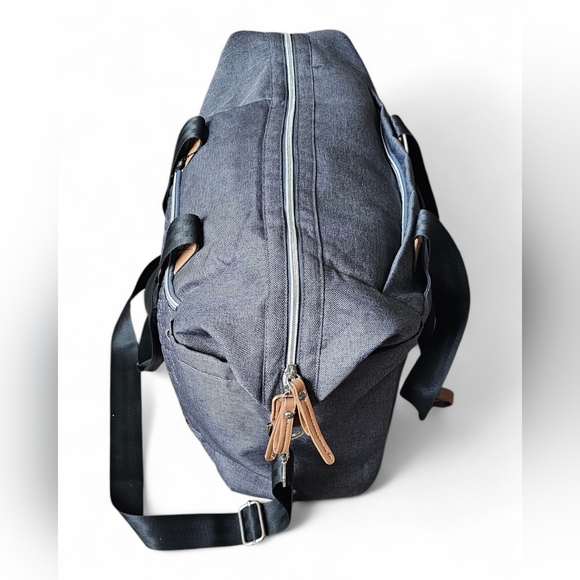 Kasion Quilted Diaper Tote Bag Gray - Picture 3 of 11